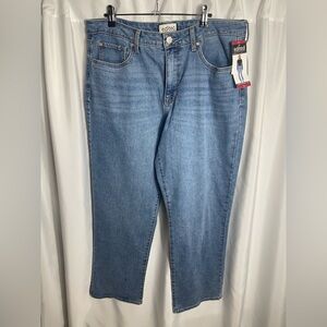 Edited By Remi Bader Loose Straight Leg Jeans Size 14 New With Tags